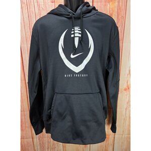Nike Football Dri-Fit Pullover Hoodie Large Black New  NWOT